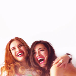 crystal reed,teen wolf,laugh,holland roden,bff,beautiful girl