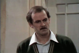 fawlty towers,john cleese,basil fawlty,television