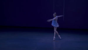 spin,stage,ballerina,twirl,new york city ballet,nycb,pointe,on point,sara mearns,gohan vs cell,super saiyan 2 gohan