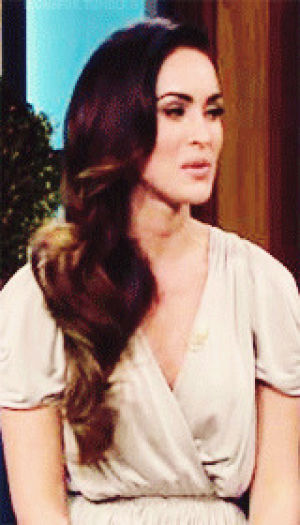 lovey,actress,fashion,hot,interview,beauty,megan fox,celebrity,gorgeous,flawless,famous,jay leno,make up