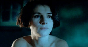 juliette binoche,three colors blue,movie,film,set,french,french cinema,core,moderna galerija project dca