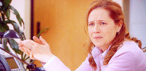 jenna fischer,pam beasley,tv,sad,crying,the office