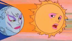 sun,jem and the holograms,the misfits,moon,misfits,eclipse,jem,pizzazz,pizzazz moon,jem sun
