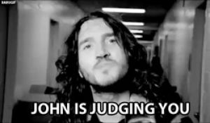 john frusciante,frusciante,reaction,jesus,judging you