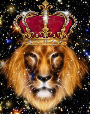 lion,crown,king