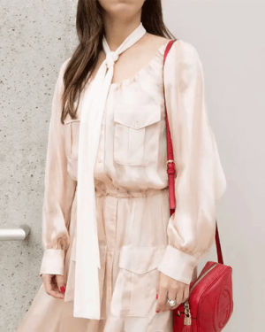 fashion,gucci,dress,style,purse,clothing,summer,sweet,windy,silk,beautiful,pastel,summertime,trendy,stylish,ootd,who what wear,pop of color