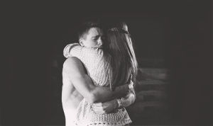 hug,holland roden,love,black and white,teen wolf,lydia martin,colton haynes,jackson whittemore
