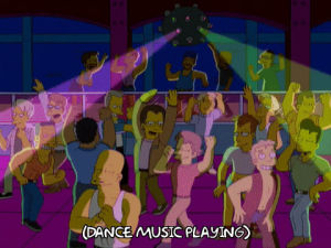 dancing,party,episode 6,season 20,disco,20x06,get down,people dancing at club