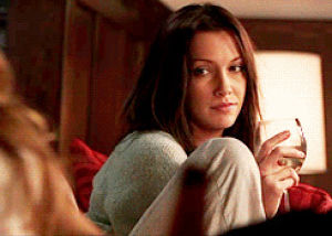 GIF kill for me katie cassidy tracy spiridakos - animated GIF on GIFER