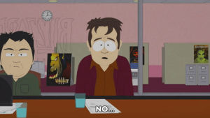 south park,office,frustrated,yelling