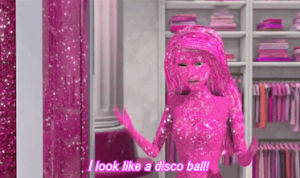 glitter,disco ball,barbie,cinderella,kesha,keha,i just like watching him do that