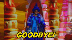 goodbye,amber riley,the wiz,over and out