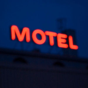 motel,vintage,time,night,old,hotel,flashing,night time
