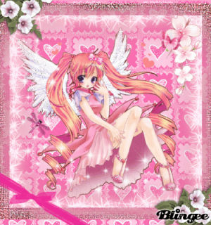 Anime power pink and yellow Animated Picture Codes and Downloads  #120593787,710299434