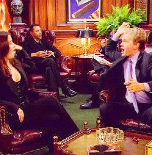 barney stinson,how i met your mother,robin,high five