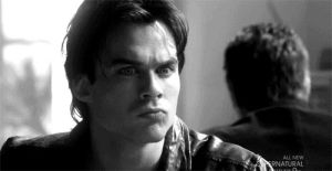 black and white,hot,the vampire diaries,face,eyes,adorable,damon salvatore