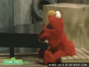 Elmo Faint GIF - Elmo Faint Muppet - Discover & Share GIFs