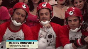jackass,following,hello,wave,hi,johnny knoxville