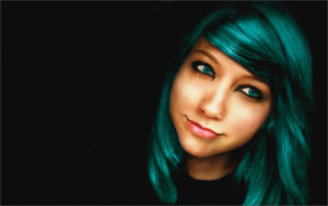 photoshop,green hair,wallpaper,colored hair,high resolution,kyle sauer,henrietta ivey,feisty and ready to fight