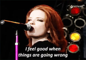 90s,shirley manson,garbage,only happy when it rains