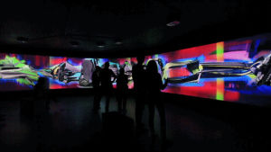 tech,abstraction,art,installation,interactive,display,projection