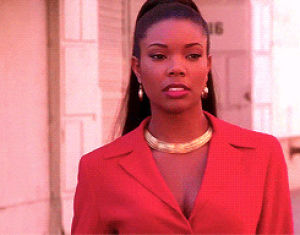 gabrielle union red suit