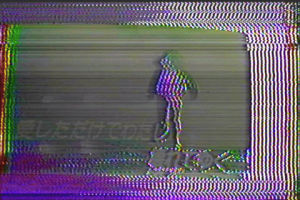 glitch,psychedelic,analog,girl,running,vhs,japanese,dream,synthesis,crt tv
