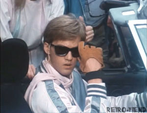 sunglasses,funny,retro,driving,80s movies,funny gif,cult movies,retrofiend,80s tv,cult movie,cult classics,cult classic,tv movie,anthony edwards,high school usa,80s cheese,tv movies,80s