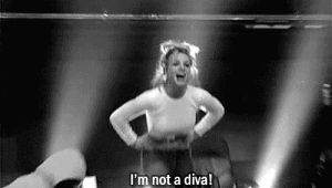 britney,diva,britney spears,reaction,celebrities,quote,in the zone and out all night