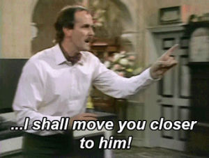 john cleese,fawlty towers,basil fawlty,modern fmaily