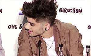 zayn malik,interview,happy,one direction,laughing,smiling