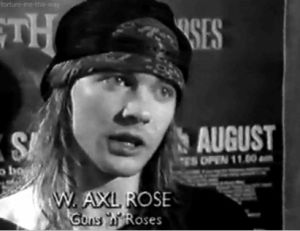 axl rose,guns n roses,80s