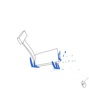 chair,splash,water,2d,falling,looping,karl,jahnke
