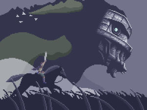 pixel,shadow of the colossus,gaming
