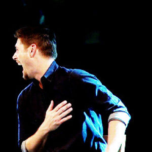 hot,laughing,jensen ackles