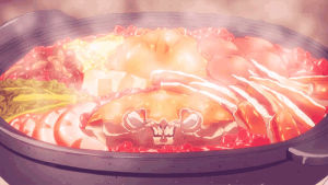 cooking,crab,anime,food