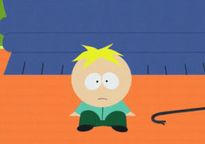 confused,upset,butters stotch,stage
