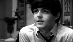 paul mccartney,black and white,cute,lovey,vintage,retro,the beatles,handsome,60s