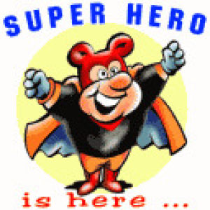GIF super hero - animated GIF on GIFER