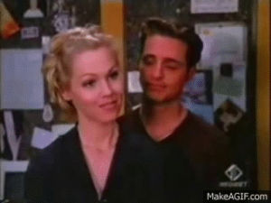 kelly taylor,brandon walsh,jennie garth,love,kisses,kelly,ending,90210,brandon,bh,beverly hills,jason priestley,bh90210,alternate ending,it could be better,i am not very good at it