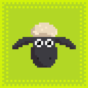 sheep,shaun the sheep,pixelart,shaun