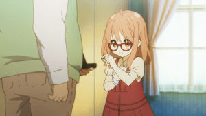 Taking Offense Mirai GIF - Taking Offense Mirai Kyoukai No Kanata -  Discover & Share GIFs