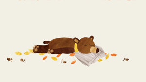 bear,illustration,storybook,sleepy,animation,cute,book,story,paperpanther,clivemcfarland