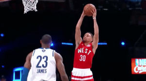 steph curry,dunk,west,stephen curry,slam dunk,all star game