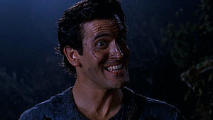 army of darkness,evil dead,bruce campbell,ash williams,bad ash,good ash