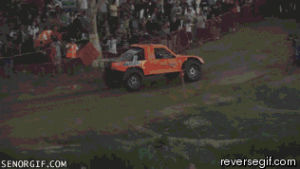 reverse,stunt,car