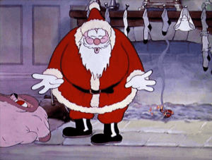 christmas,santa claus,animation,film,disney,vintage,short,1933,silly symphony,the night before christmas