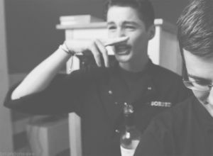 black and white,hot,black,alcohol,jack harries,twin,asdfghjkl