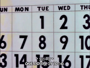 calendar,episode 16,season 4,mark,list,4x16,crossing