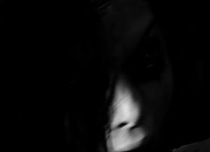 dark,black and white,horror,creepy,spooky,evil dead